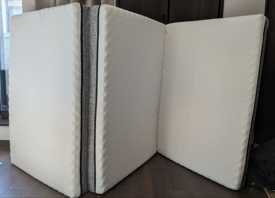 エコラテエリート 10cm三つ折りマットレス シングル