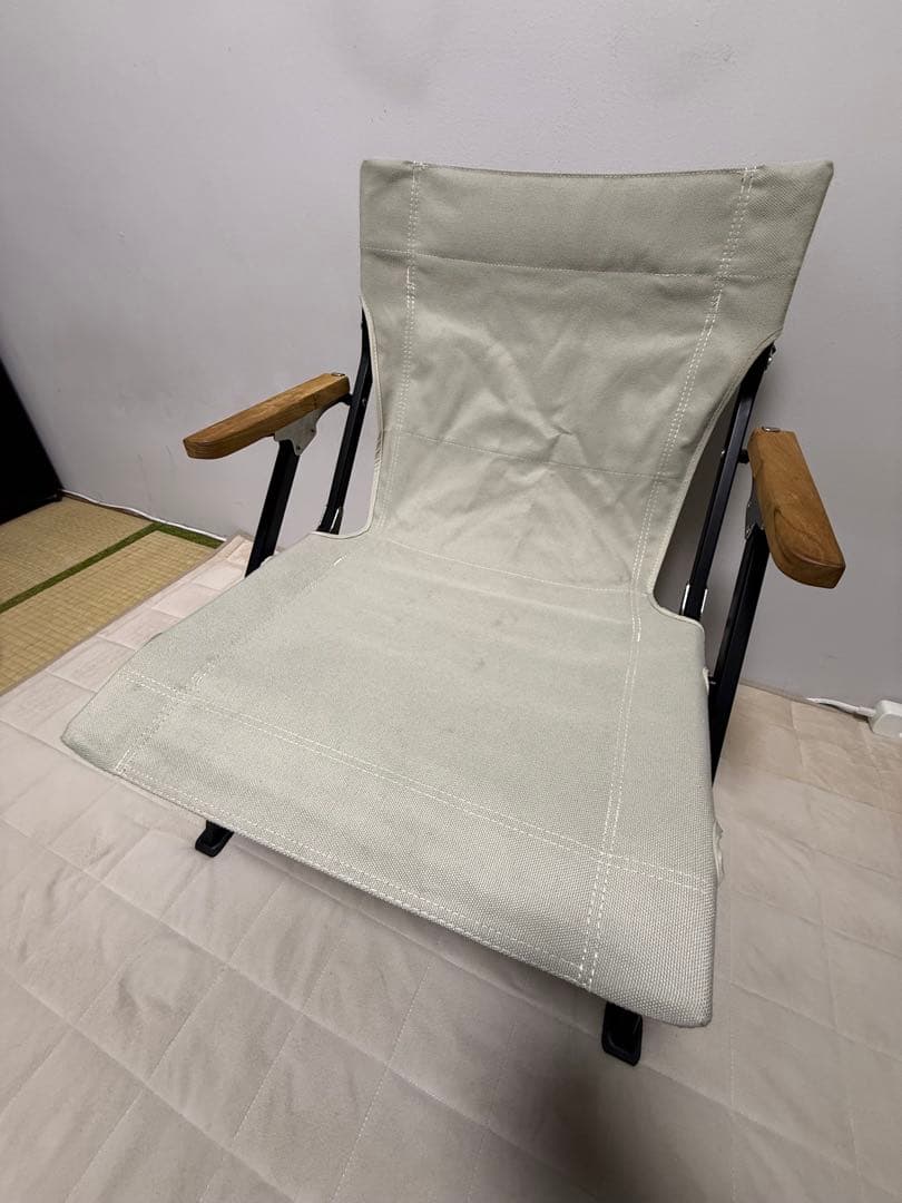 スノーピーク ローチェアショート アイボリー