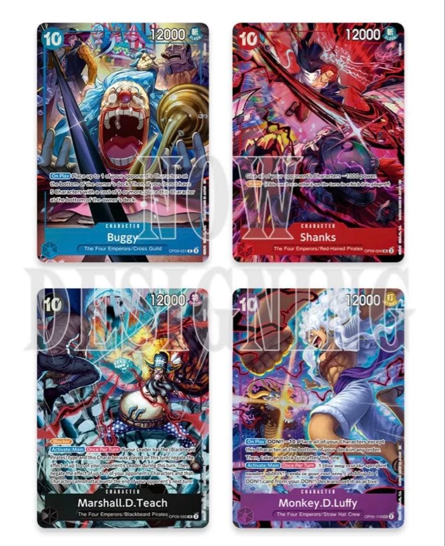 ワンピースカード　English 2nd anniversary set