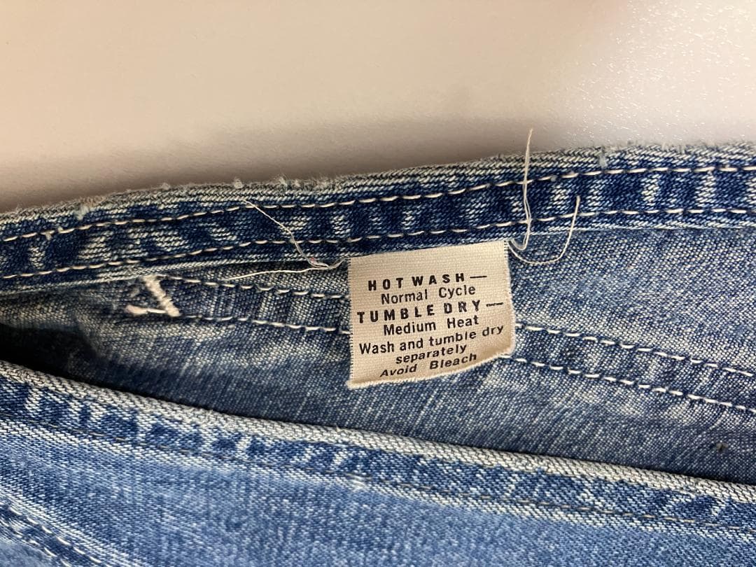 70s Lee 91-SB Jelt Denim デニムオーバーオール