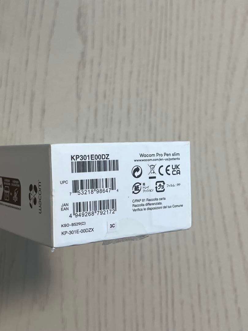 液タブ・ペンタブ WACOM Pro Pen Slim KP301E00DZ