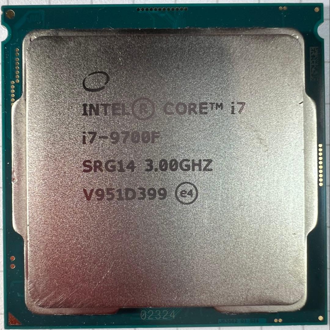 Intel Core i7-9700F 4.00GHz キレイなジャンク扱い品笑