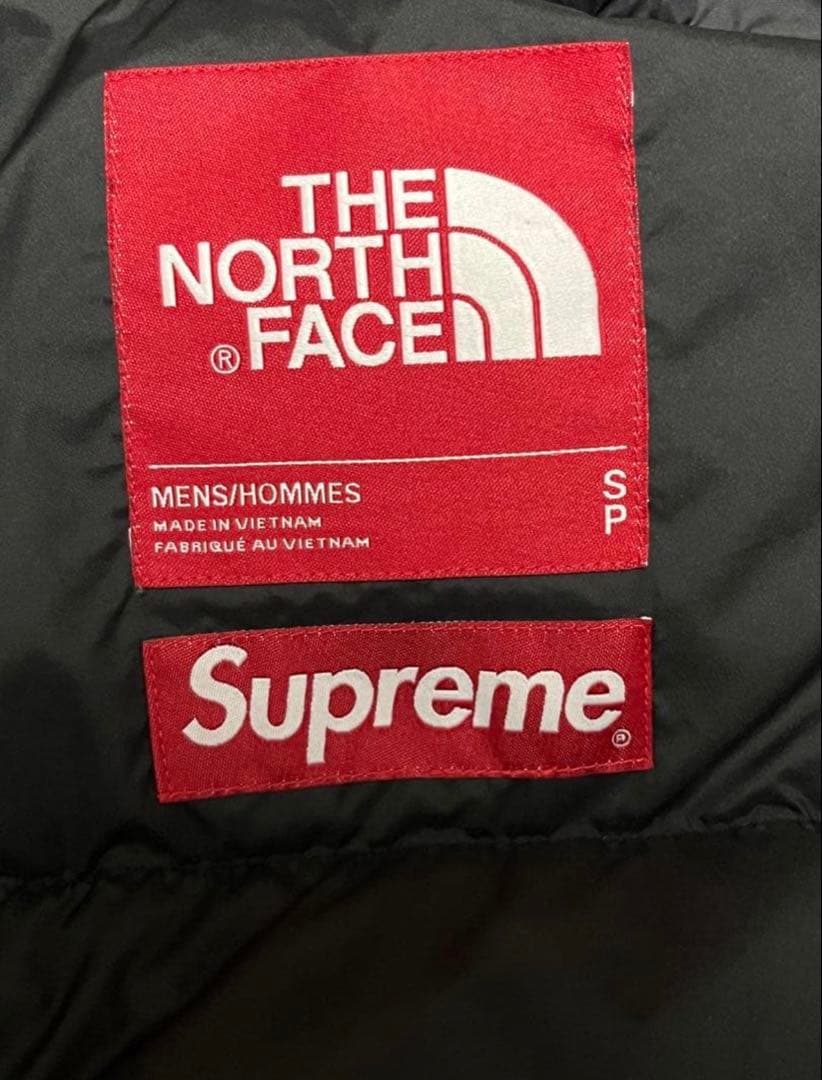 【ほぼ未使用！】Supreme×the North face 紙ヌプシ