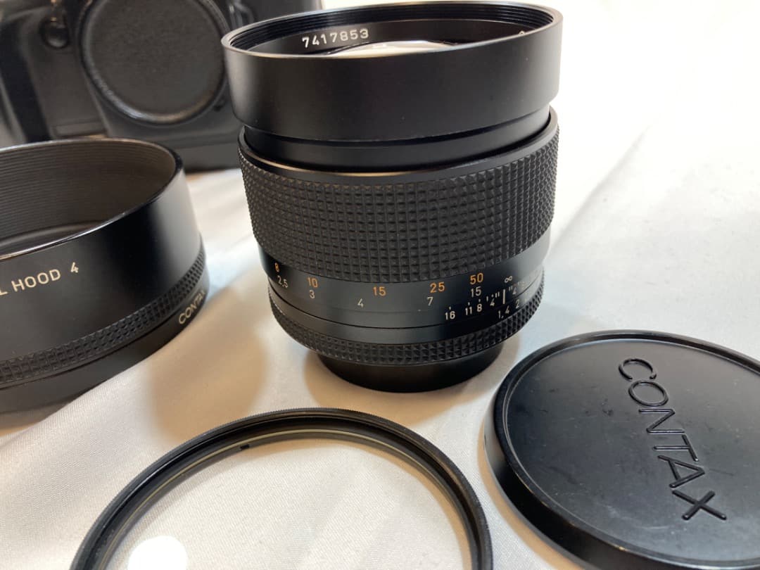 フィルムカメラ CONTAX RTS3 CarlZeiss Planar T*85mm f1.4