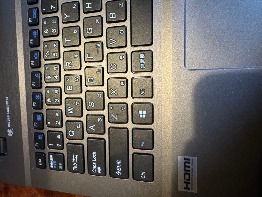 マウスコンピュータ　ノートW552SU2 ジャンク