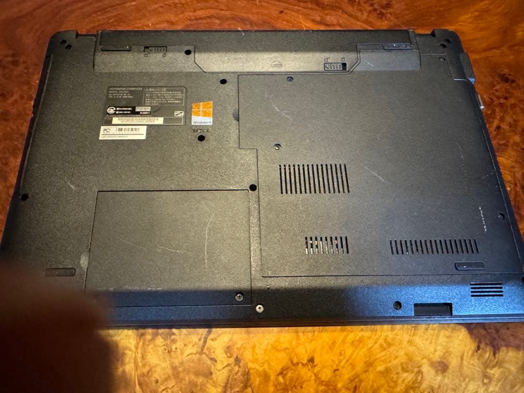 マウスコンピュータ　ノートW552SU2 ジャンク