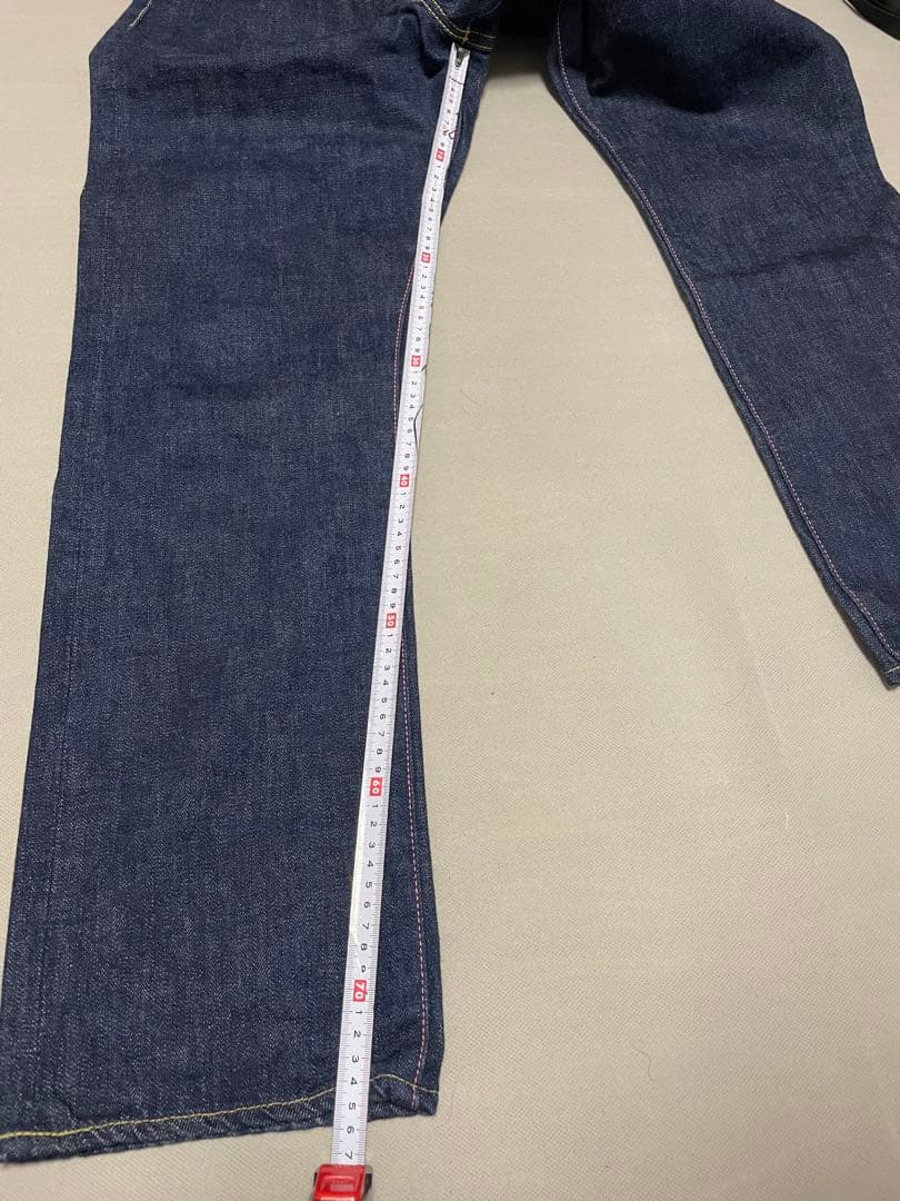 桃太郎ジーンズ G004-MB 日本製 銅丹 濃紺 桃耳セルビッチW33