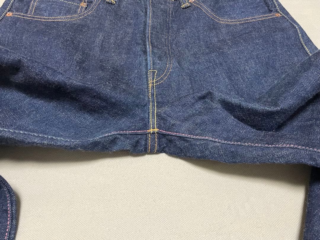 桃太郎ジーンズ G004-MB 日本製 銅丹 濃紺 桃耳セルビッチW33