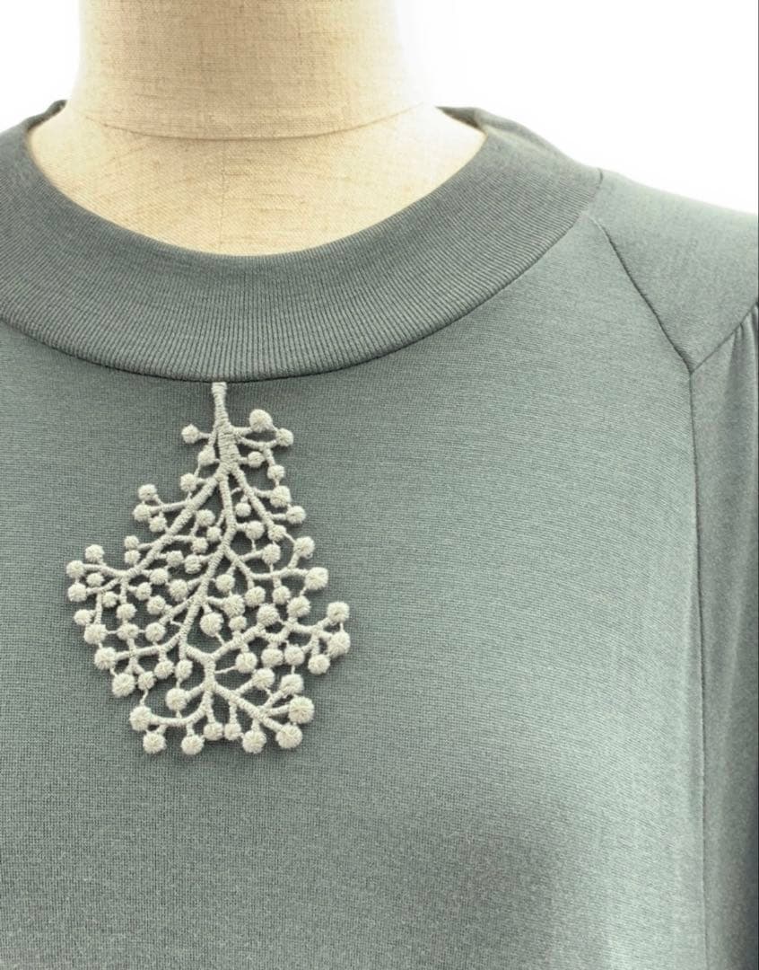 ミナペルホネン tarn シルク コットン ワンピース38号