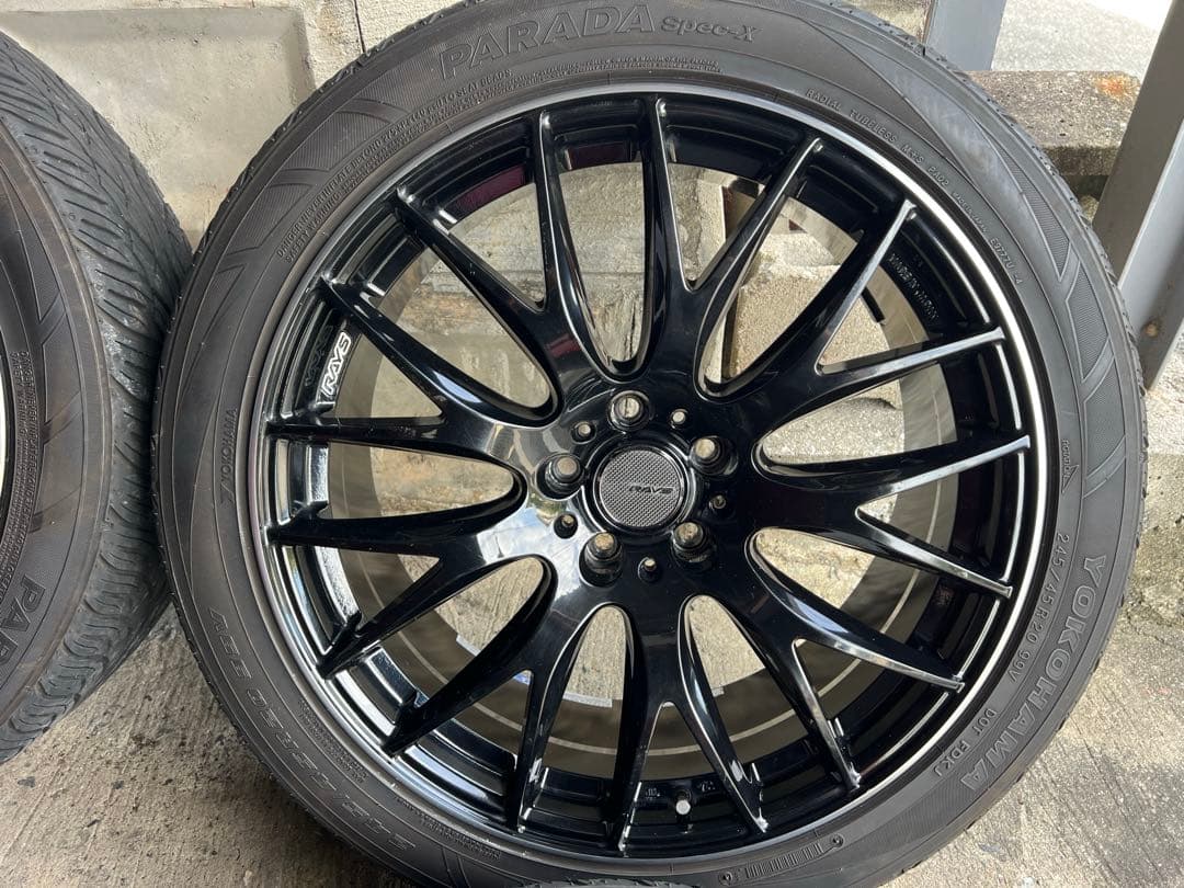 RAYS HOMURA 2×9 20インチ 8.5J +38 5H 114.3