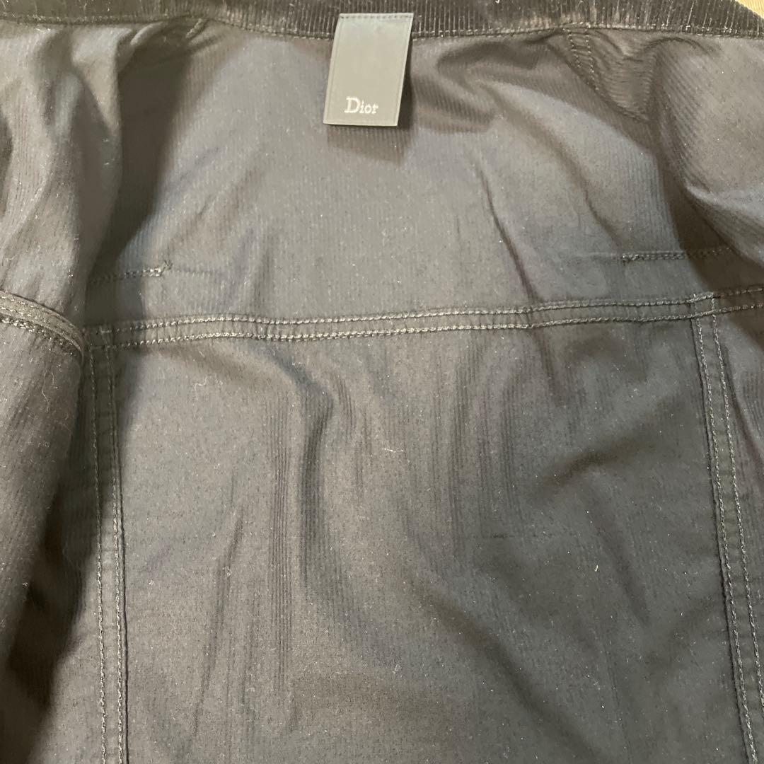 値下げ！ディオール　黒 コーデュロイ デニムジャケット