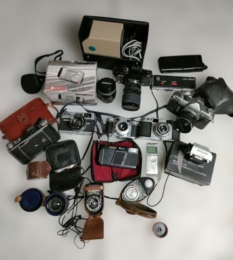 アンティーク　フィルムカメ　まとめ売り　Canon　MINOLTA　CONTAX