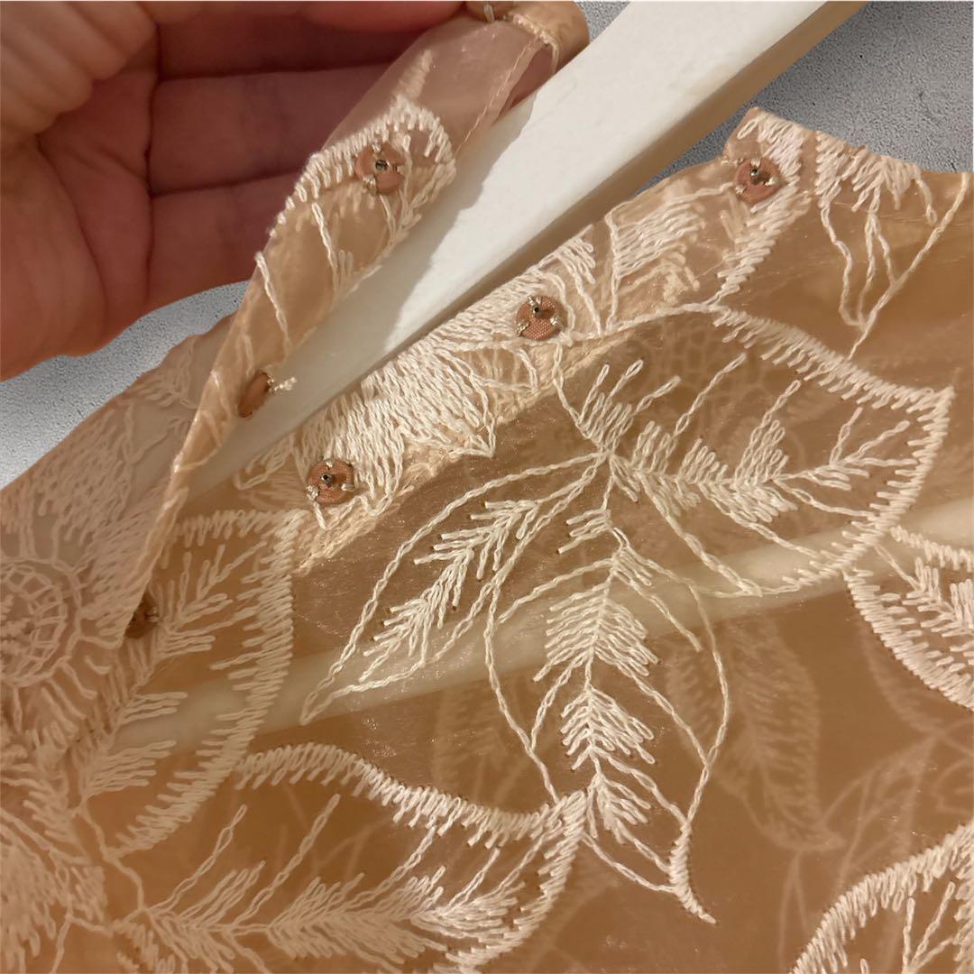 FUMIE TANAKA シースルーワンピース