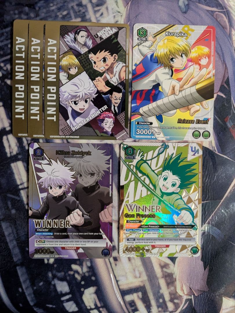 ユニオンアリーナ ゴン キルア クラピカ winnerプロモ 英語海外版