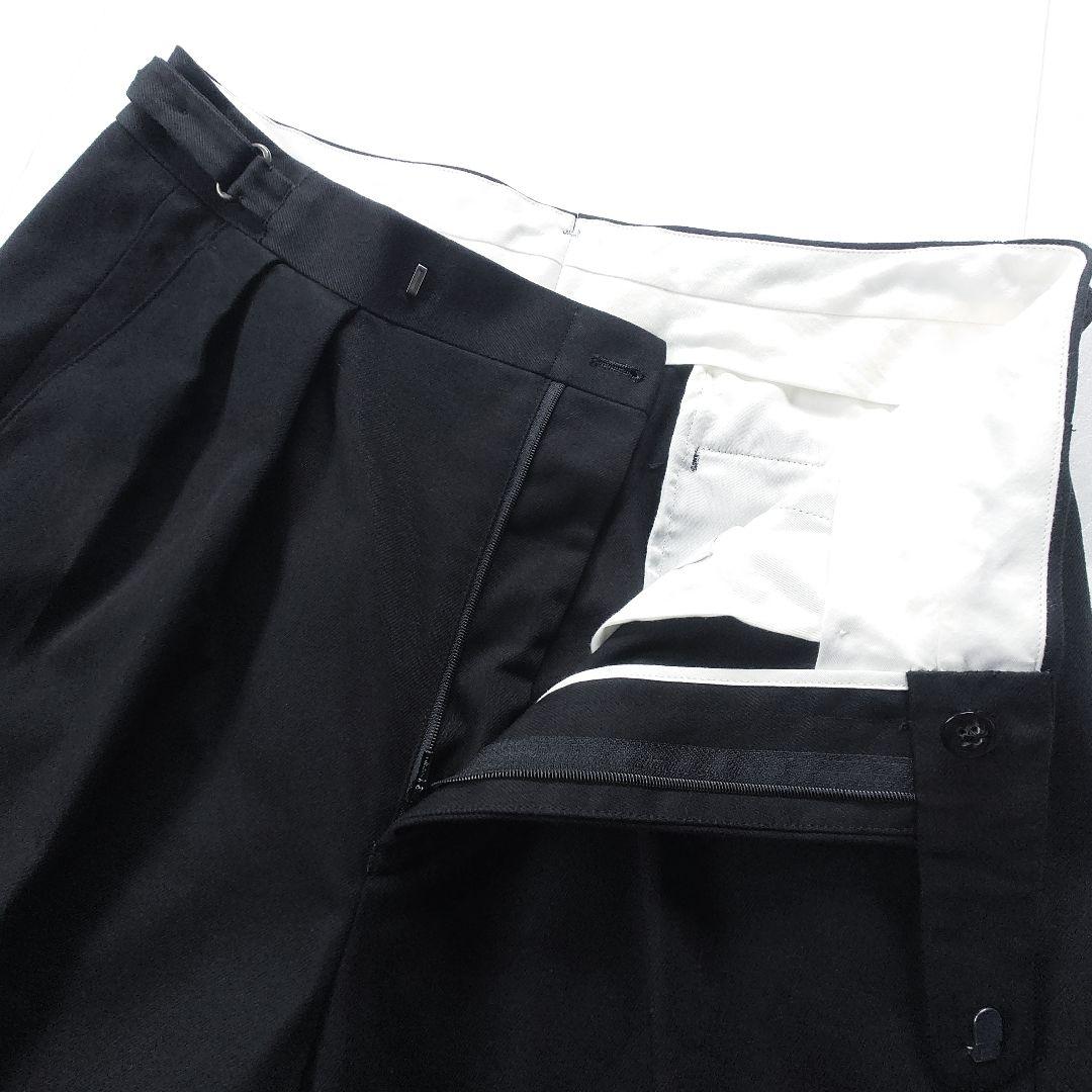 BRITISH MADE　オフィサーパンツ　ブラック 黒 M　archive