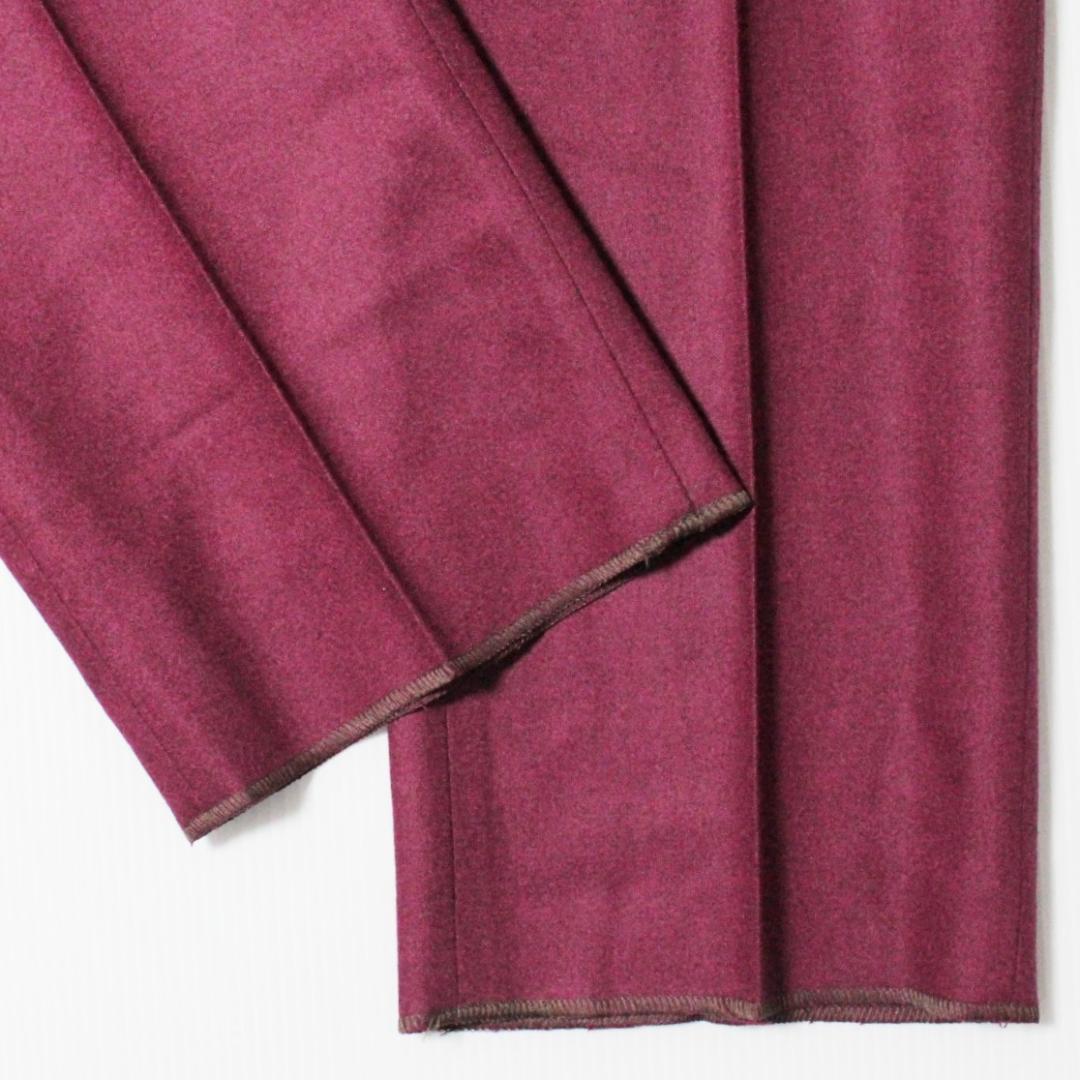 新品 PT01 ストレッチ フランネル ワンタックスラックス XL相当W90cm