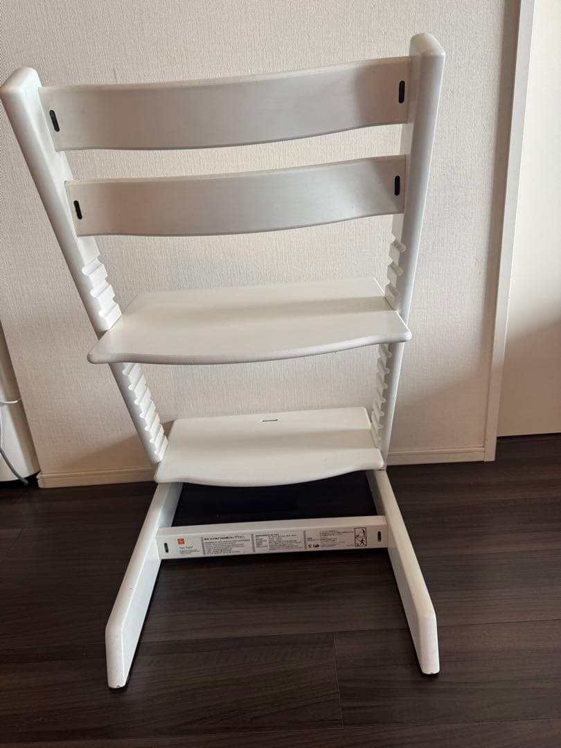 ストッケ　STOKKE トリップトラップ　ホワイト　シリアルナンバー6