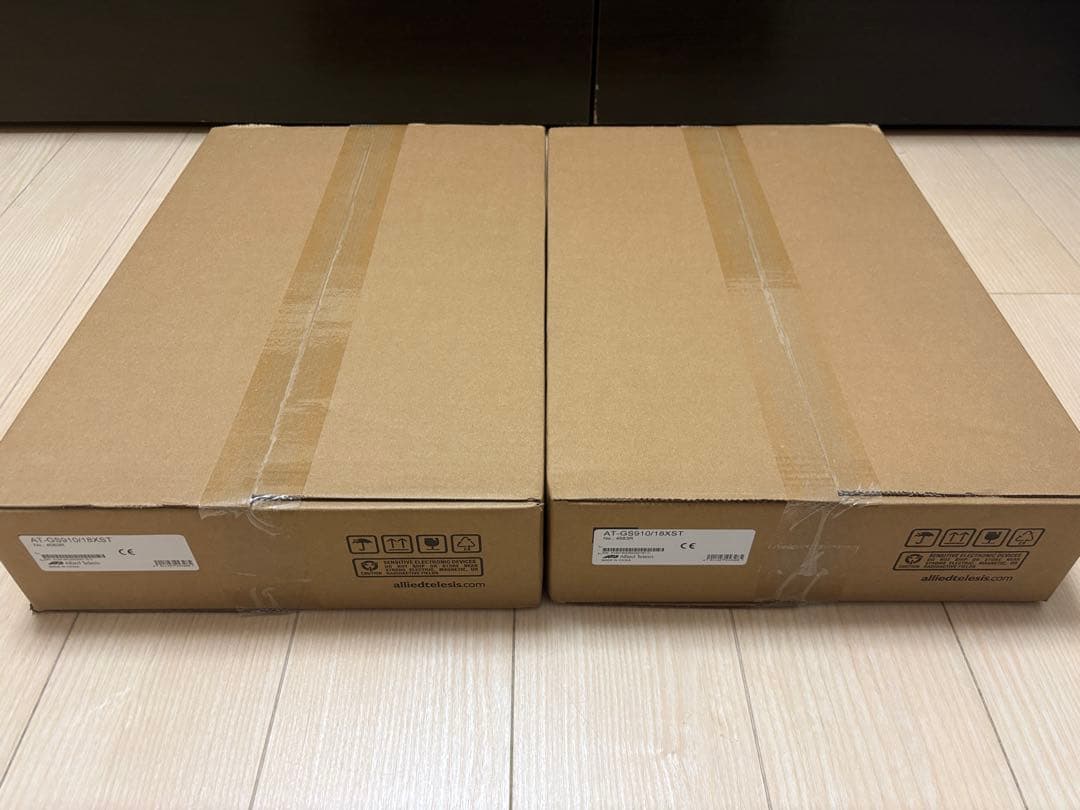 未開封 2台 アライドテレシス AT-GS910／18XST ／ 4563R