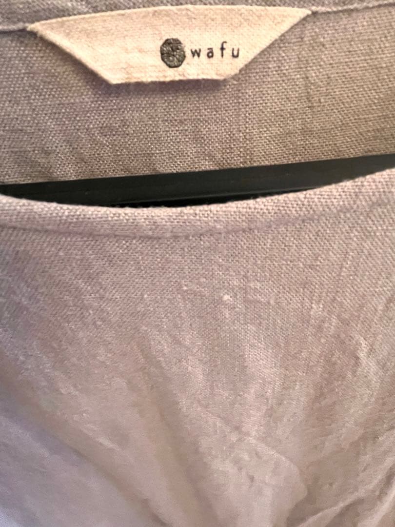 wafu. ワンピース ブルーグレイ