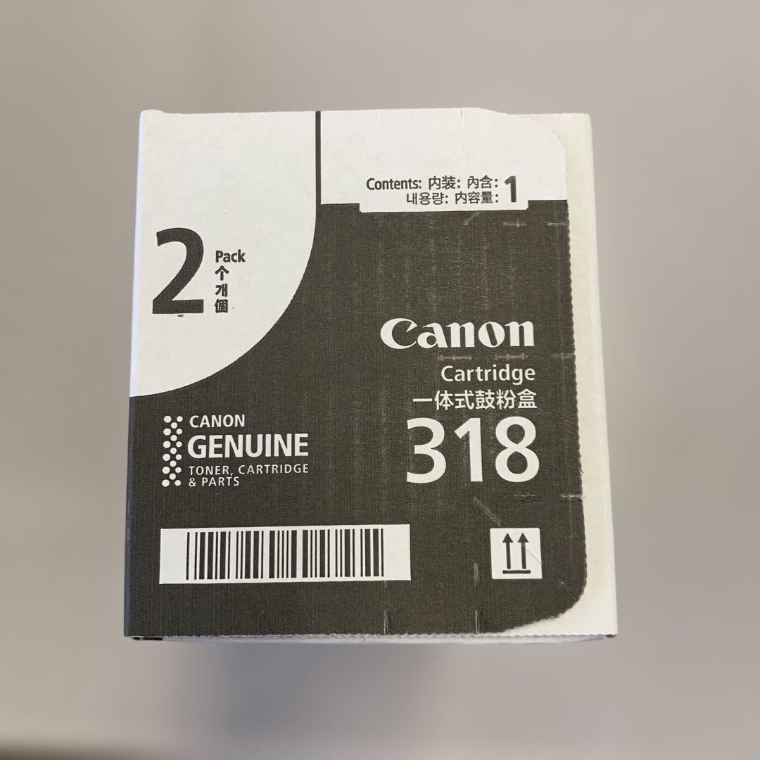 値下げ【1個入り】Canon 純正トナーカートリッジ318 ブラック