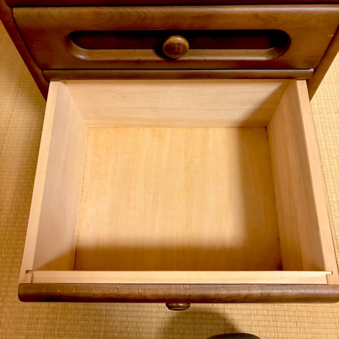 Karimoku カリモク 電話台 4段チェスト 高級家具