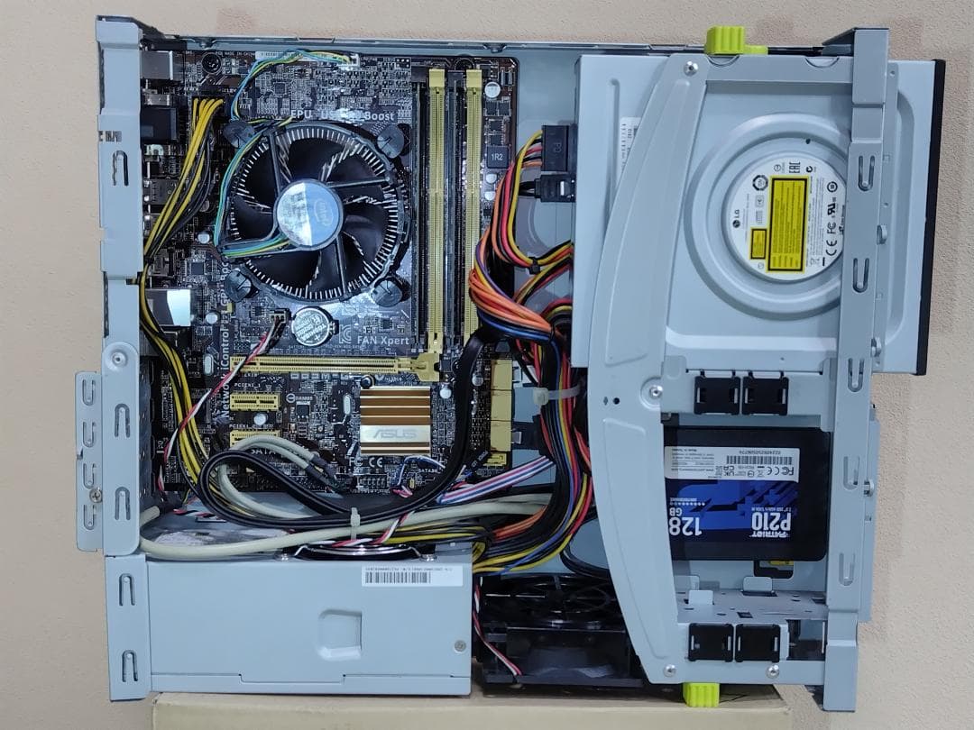 ASUS B85M-G i7-4790CPU 自作スリムデスクトップPC