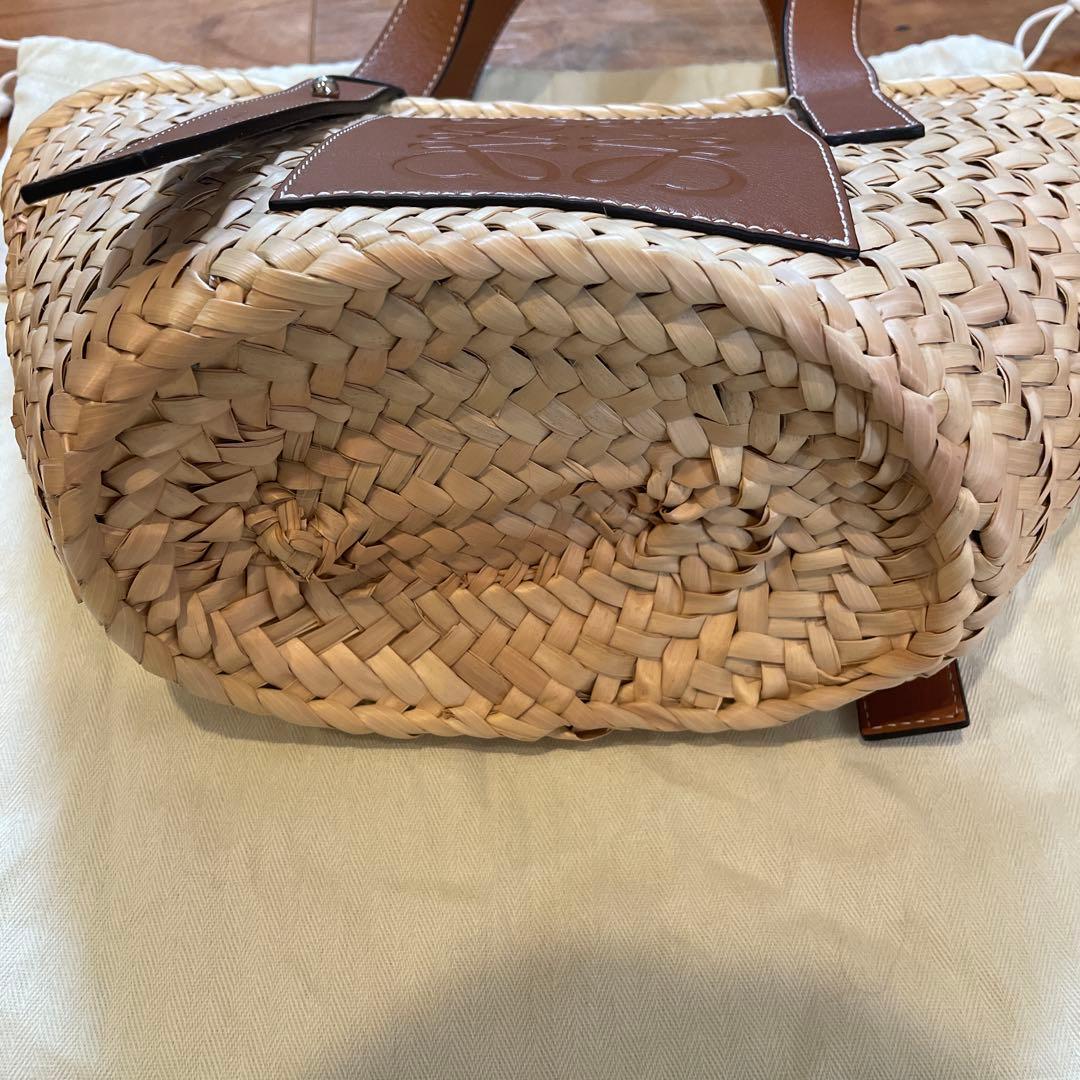 M.SLOEWE バスケットバッグ スモール ナチュラル/タン かごバッグ