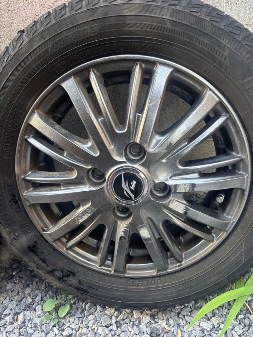 t*3様 エブリイ　スズキ　ホイールセット　スタッドレス　13インチ