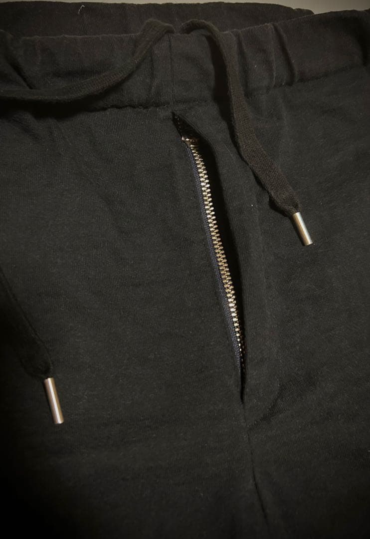 AURALEE オーラリー コットン イージーパンツ ブラック メンズ　日本製