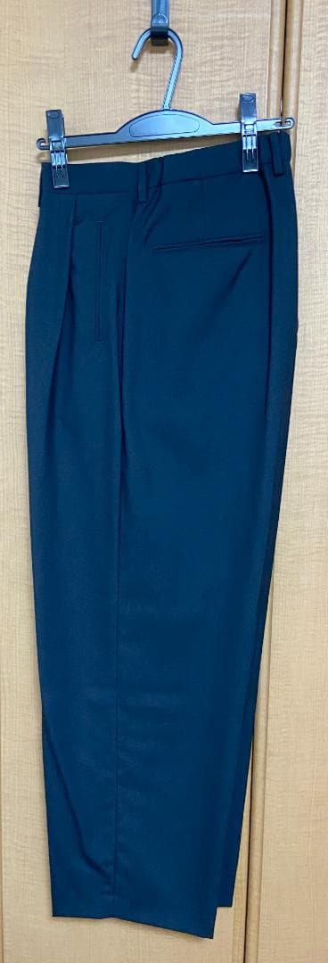 MBハイエンド尾州ウール ミニマルジャケット＆ワイドテーパードスラックス