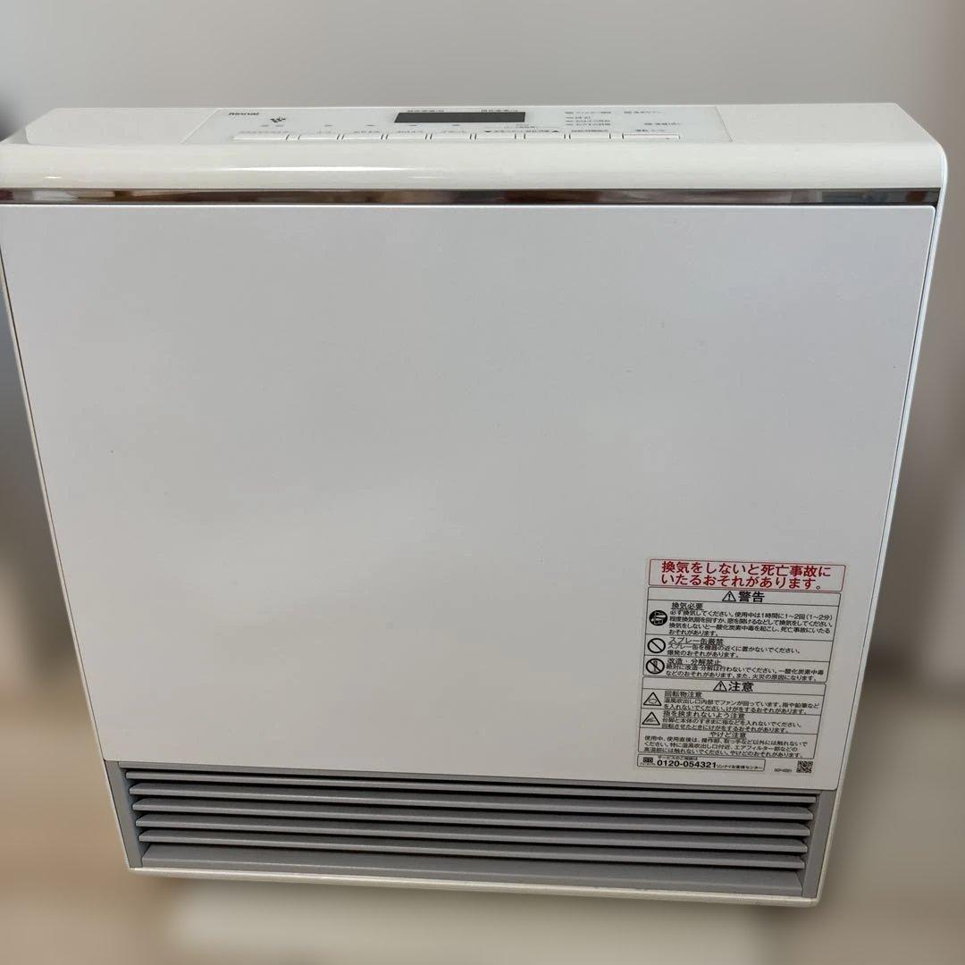 ❣️リンナイガスファンヒーターRC-W4401NP3mガスコード付き