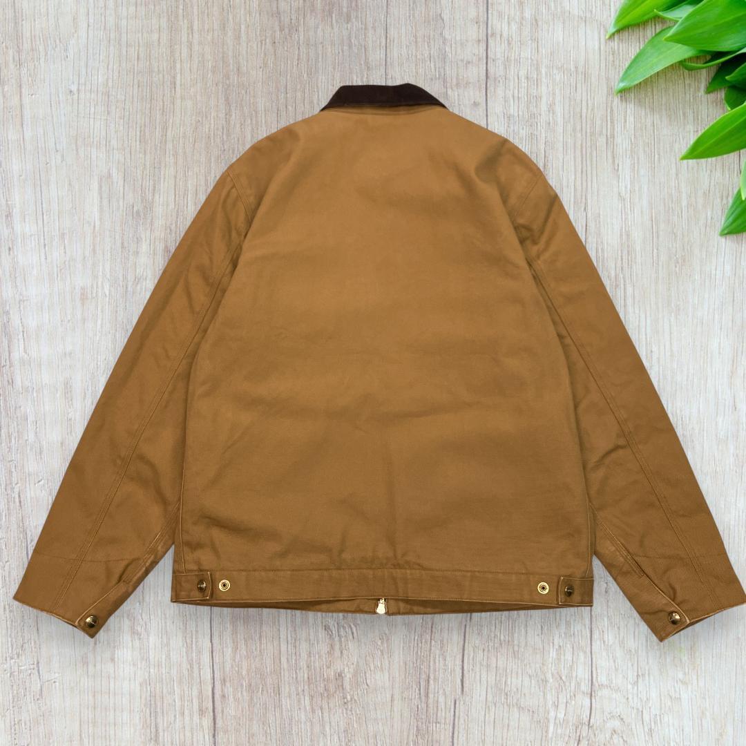 美品 カーハート carhartt WIP デトロイトジャケット 茶 L 43
