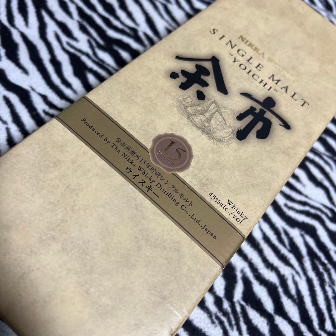 余市　15年　700ml 余市ウイスキー　ニッカウイスキー　新品