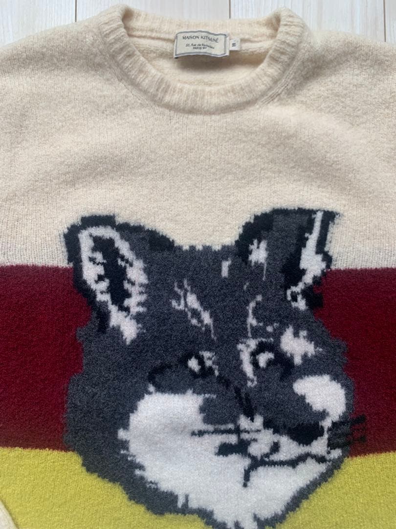 【値下げ】メゾンキツネ　ニットセーター M