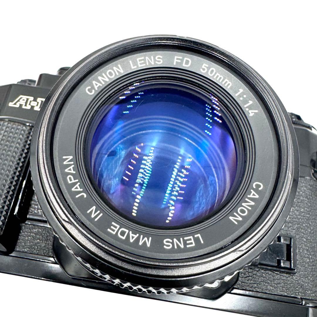 ❁完動品❁Canon A-1 フィルムカメラ FD 50mm f1.4 レンズ