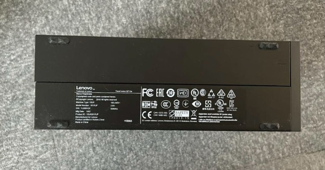 Lenovo ThinkCentre M710e i5 新品SSD メモリ8GB