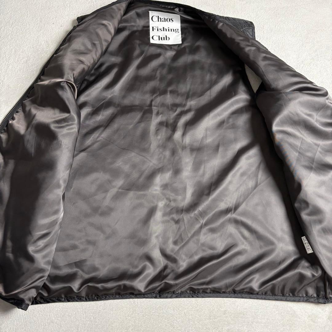新品　CHAOS FISHING CLUB × sniper 波柄キルトベスト