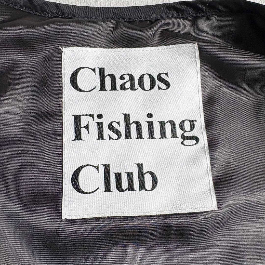 新品　CHAOS FISHING CLUB × sniper 波柄キルトベスト