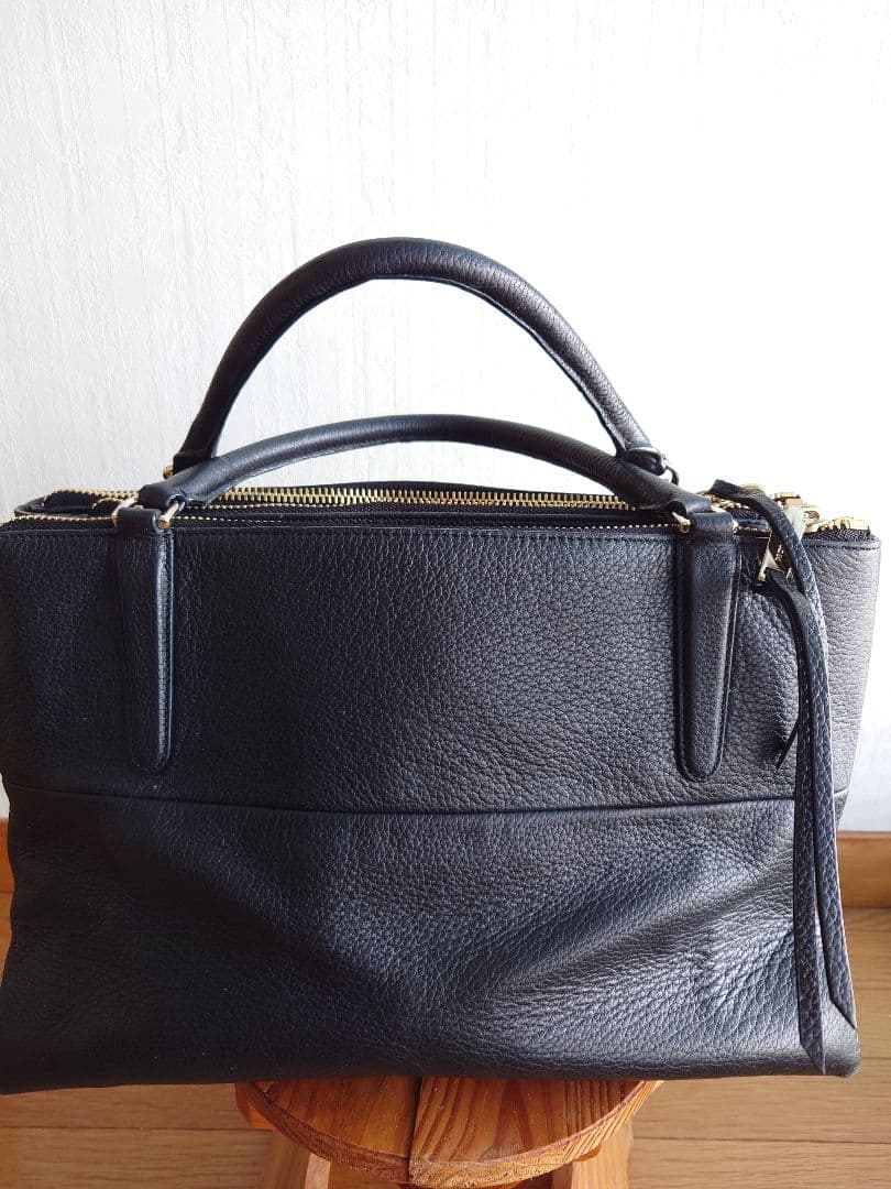 COACH ブラック ビジネスバッグ 男女兼用