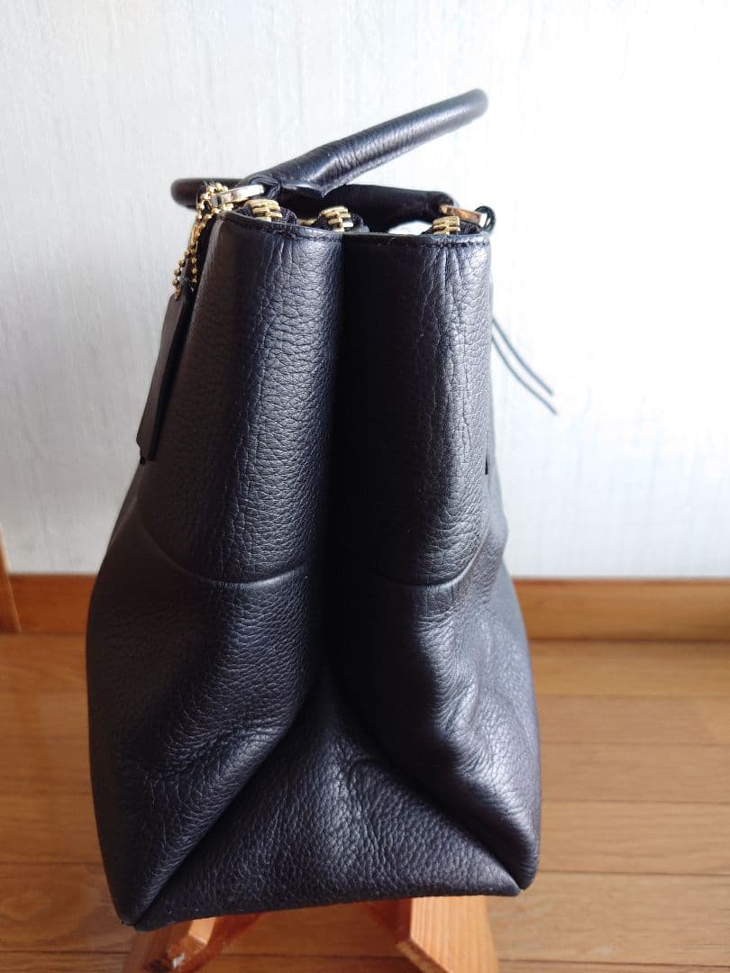 COACH ブラック ビジネスバッグ 男女兼用