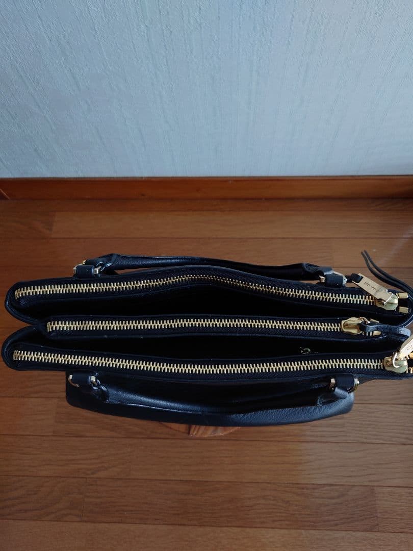 COACH ブラック ビジネスバッグ 男女兼用