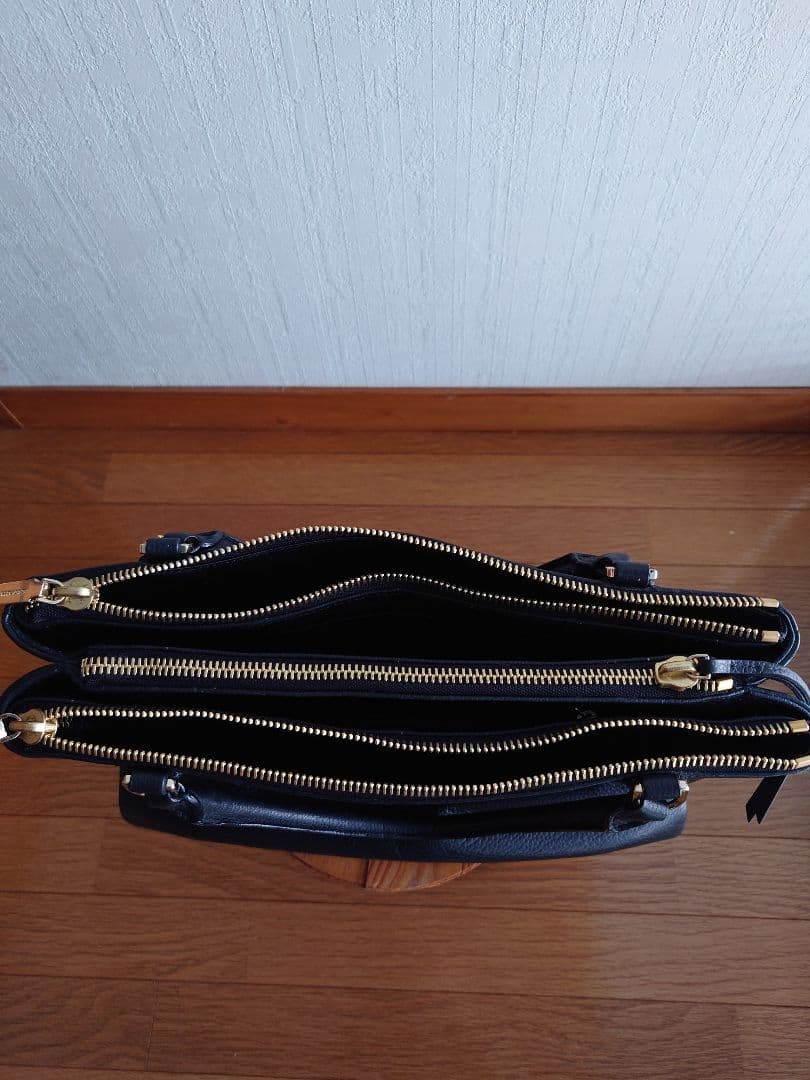 COACH ブラック ビジネスバッグ 男女兼用