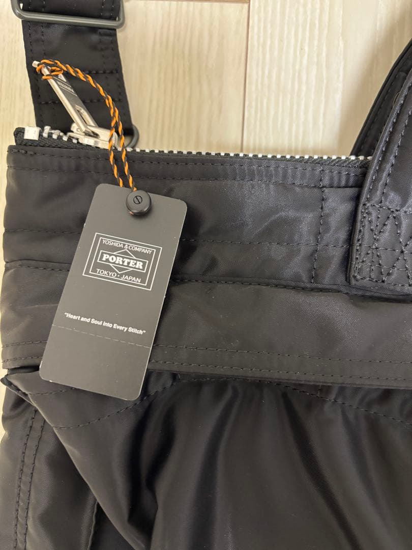 新品タグ付　TANKERHELMET BAG黒M タンカーヘルメットバッグ