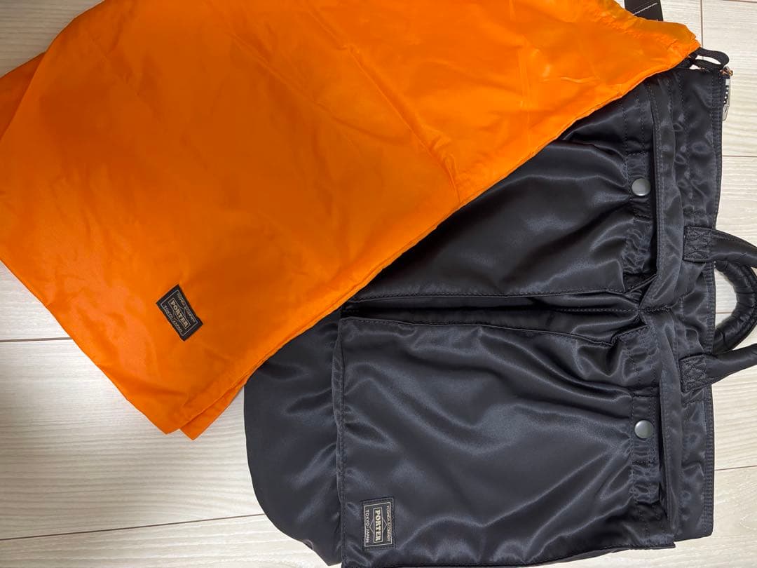 新品タグ付　TANKERHELMET BAG黒M タンカーヘルメットバッグ