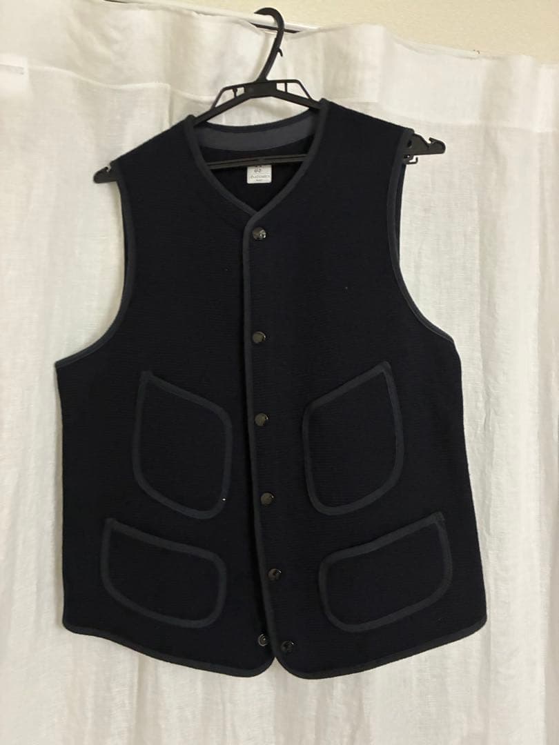 ANATOMICA ネイビー ベスト 40