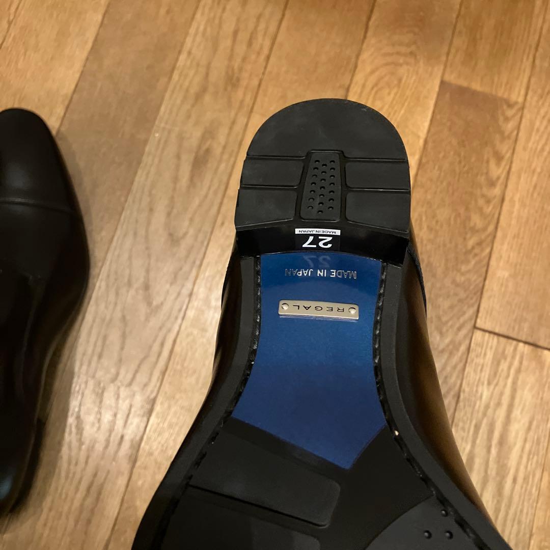 REGAL 革靴　黒　新品　27cm