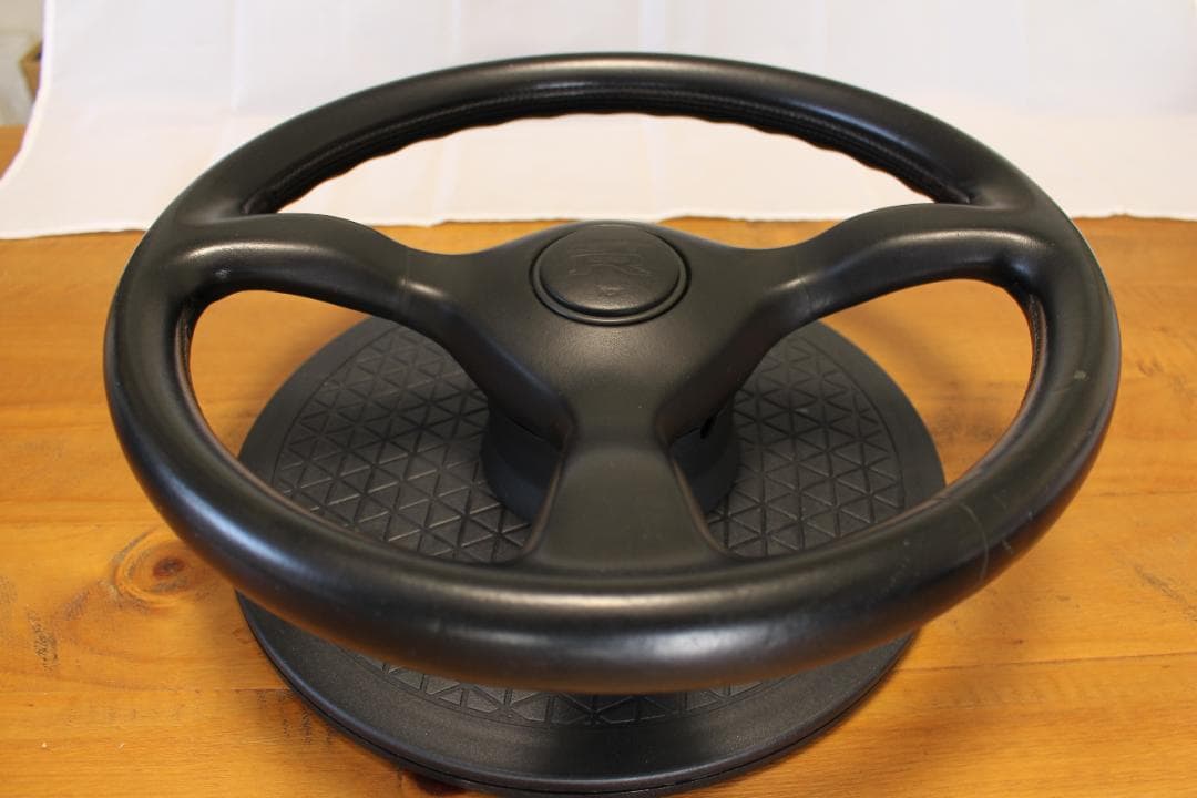 NISSAN R32 GT-R 純正 革巻きハンドル 前期