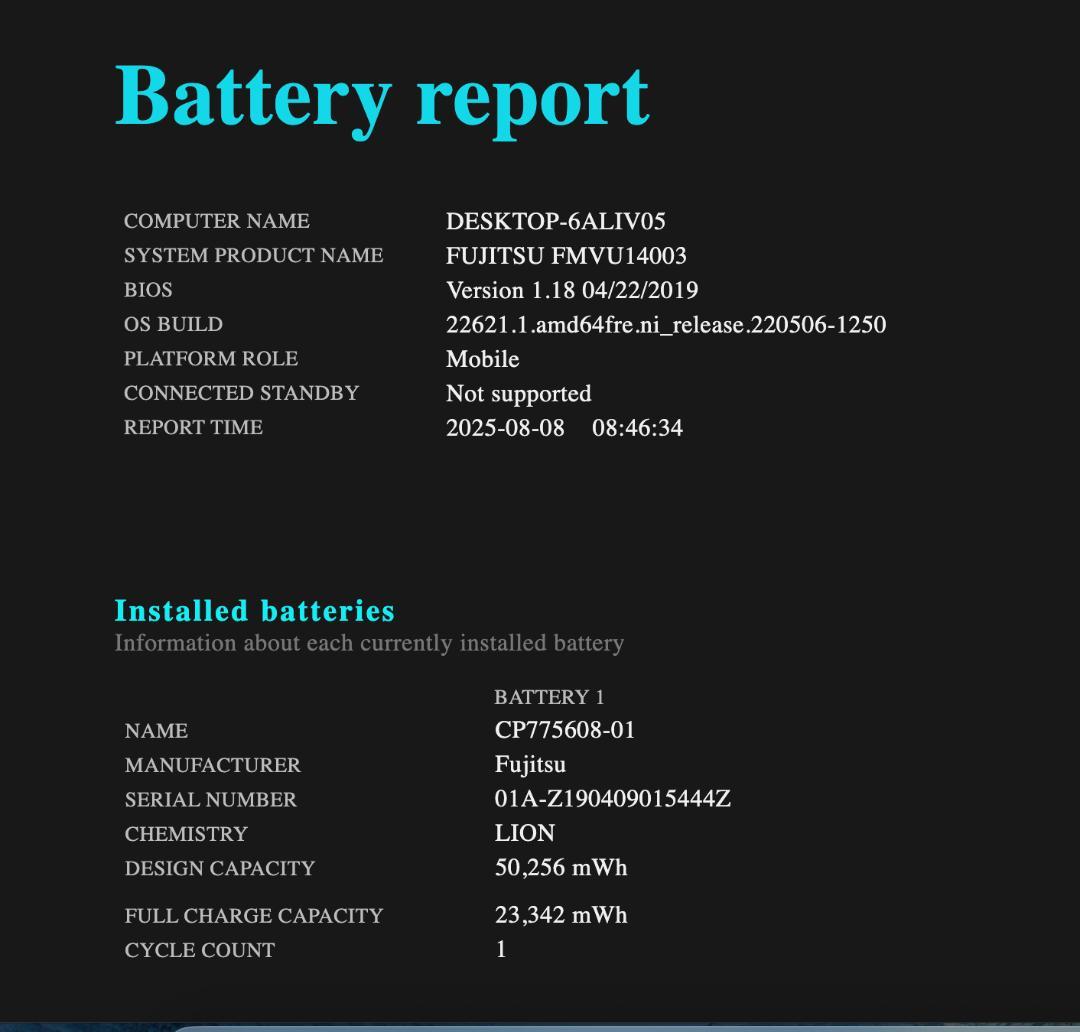 LIFEBOOK U938/S - 高性能、フルHD、i5、8GB、256GB