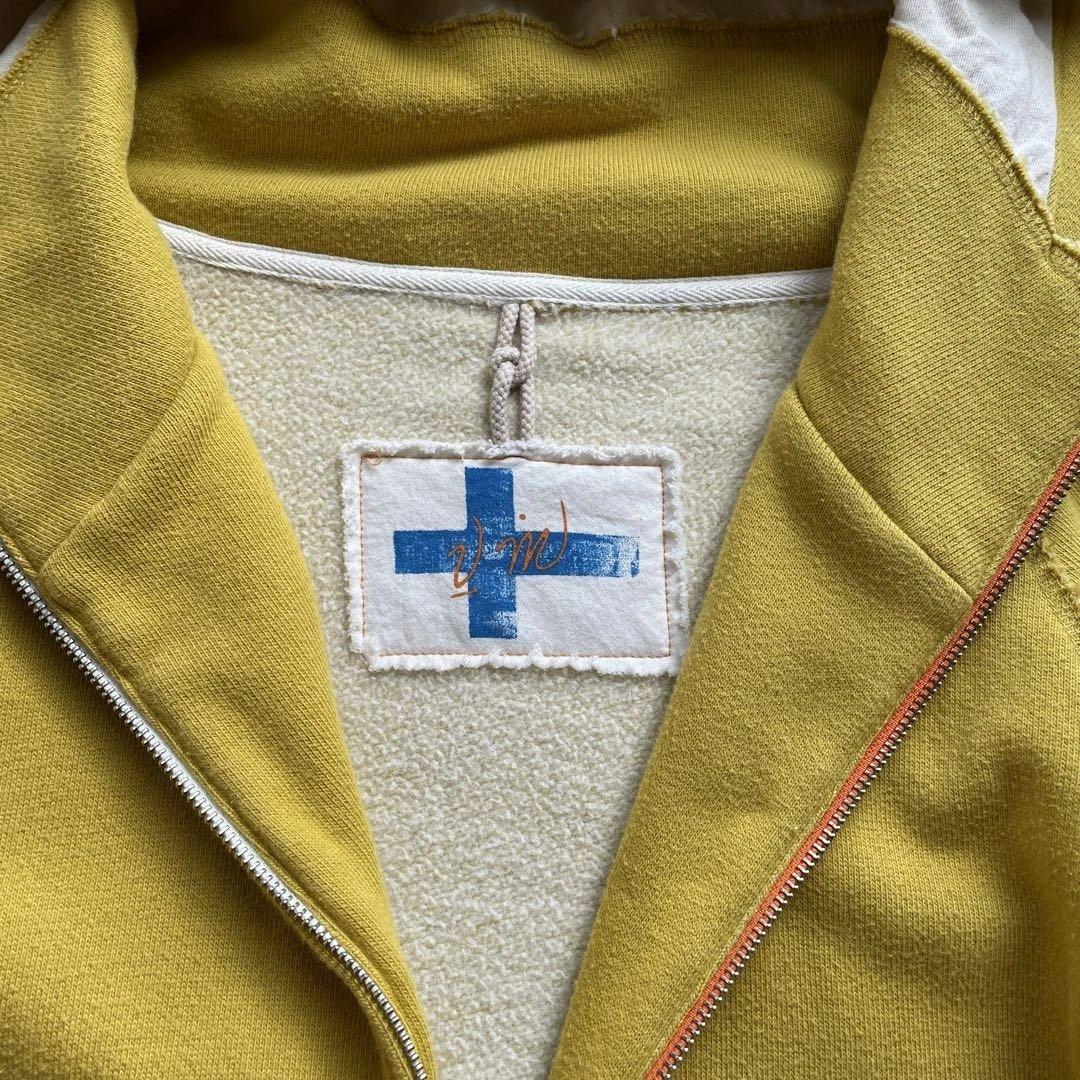 パラスパレスvmヴームダブルジップコットンパーカー3マスタード