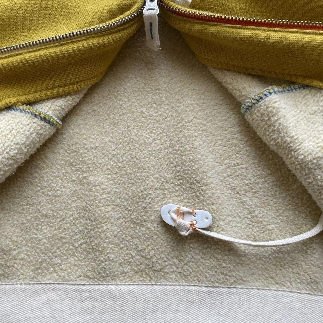 パラスパレスvmヴームダブルジップコットンパーカー3マスタード